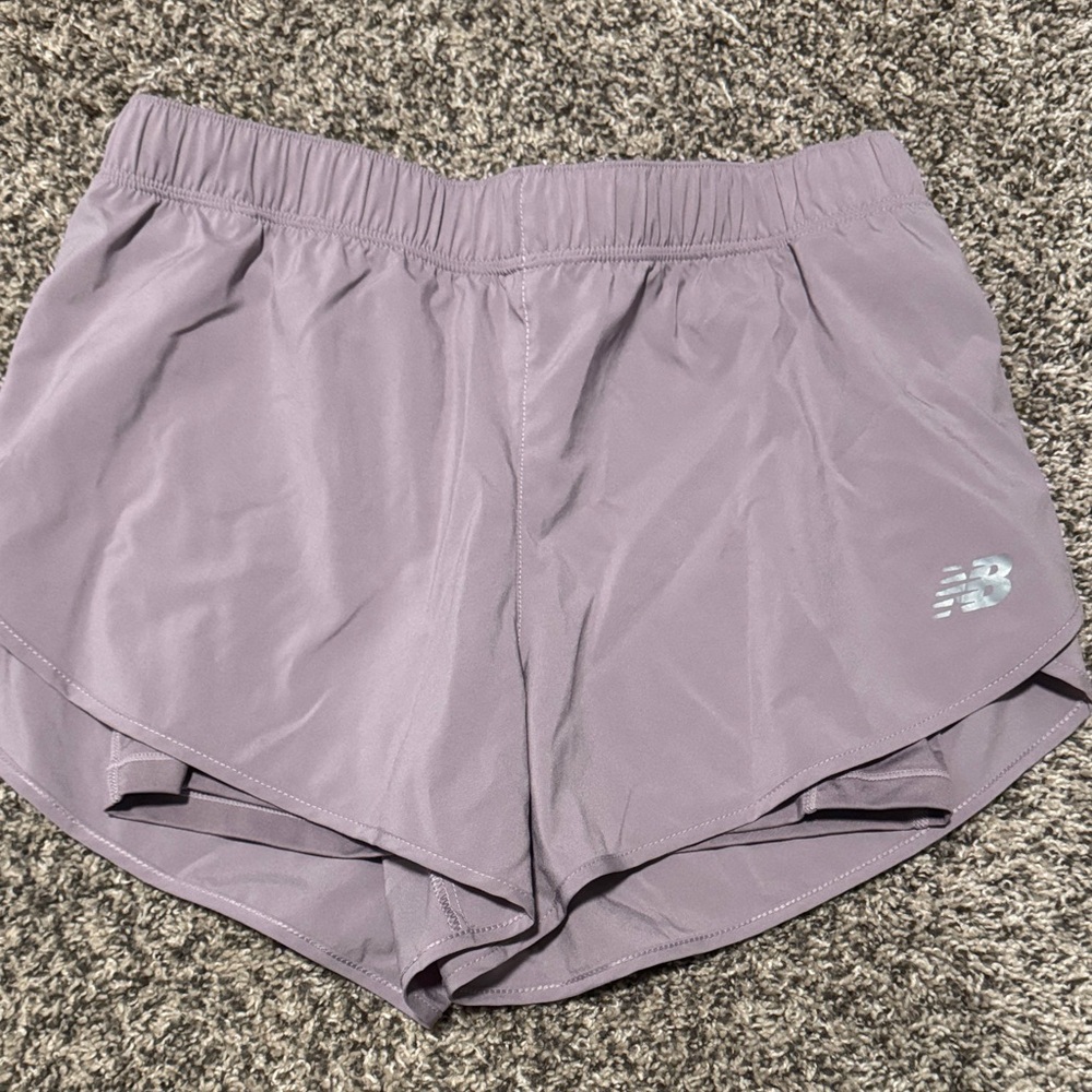 New Balance Women's Athletic Shorts in Soft Purple